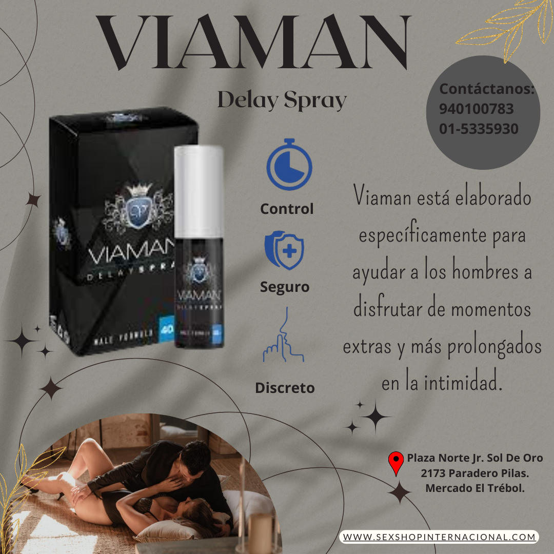 Spray Retardante Eficaz y Discreto para Hombres